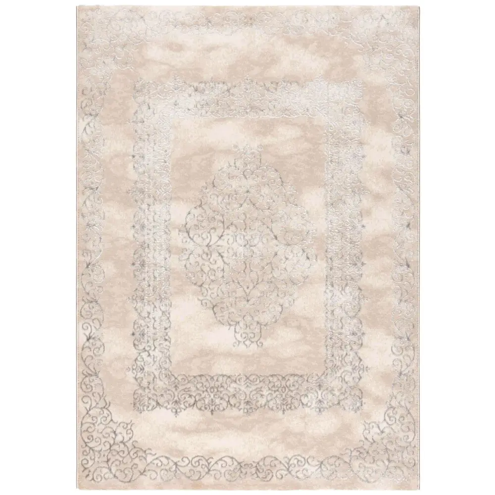 LARA Modern Beige Rugs | 704C - 80X150 cm - Rugs