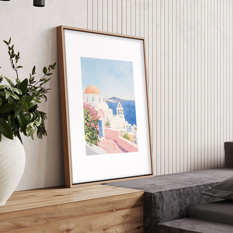 Large Living Room Canvas Art | Set of 3 Beach Decor Wall art Prints