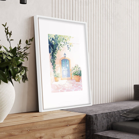 Large Modern Pictures For Living Room | Set of 3 Beach Decor Wall art Prints