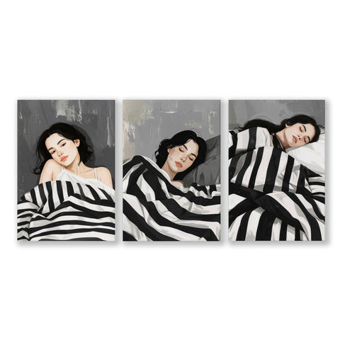 Large Wall Art Bedroom | Set of 3 Bohemian Wall art Prints