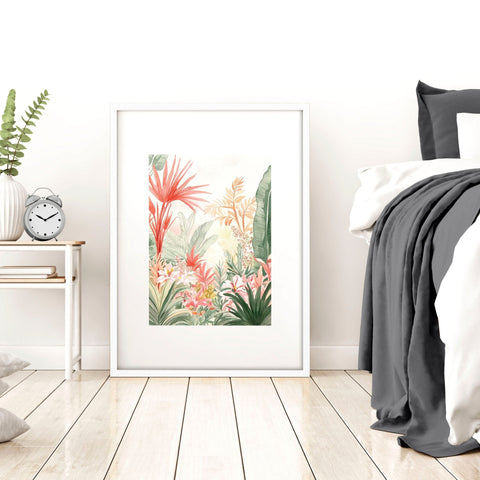 Large Wall Paintings Framed | Set of 3 Beach Decor Wall art Prints