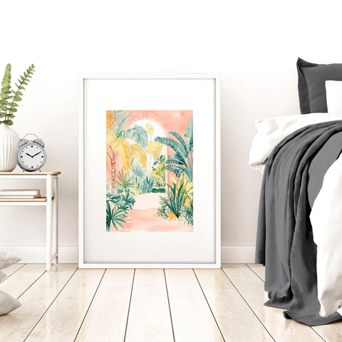Large Wall Paintings Framed | Set of 3 Beach Decor Wall art Prints