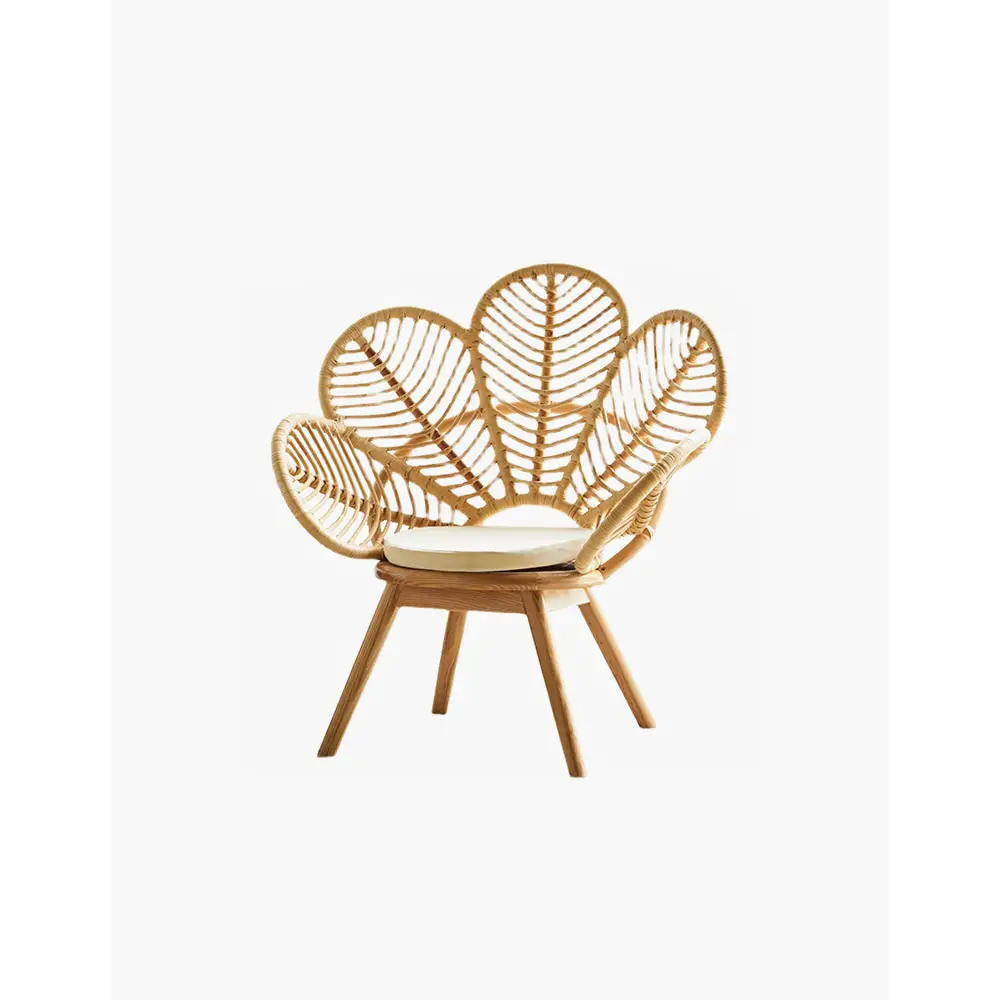Larkin Lounge Chair Armchair Rattan - chair