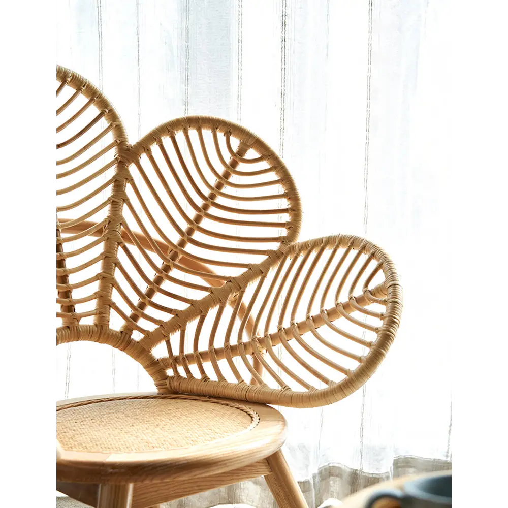 Larkin Lounge Chair Armchair Rattan - chair