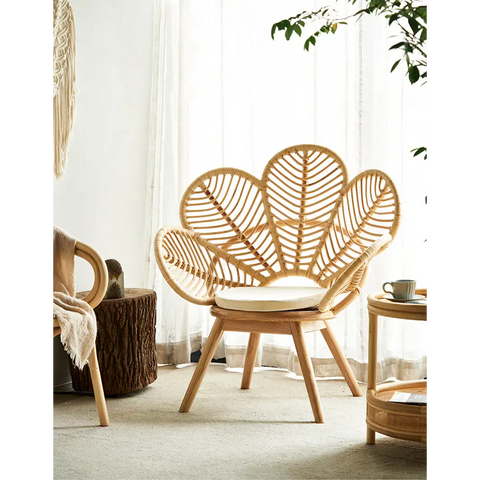 Larkin Lounge Chair Armchair Rattan - chair