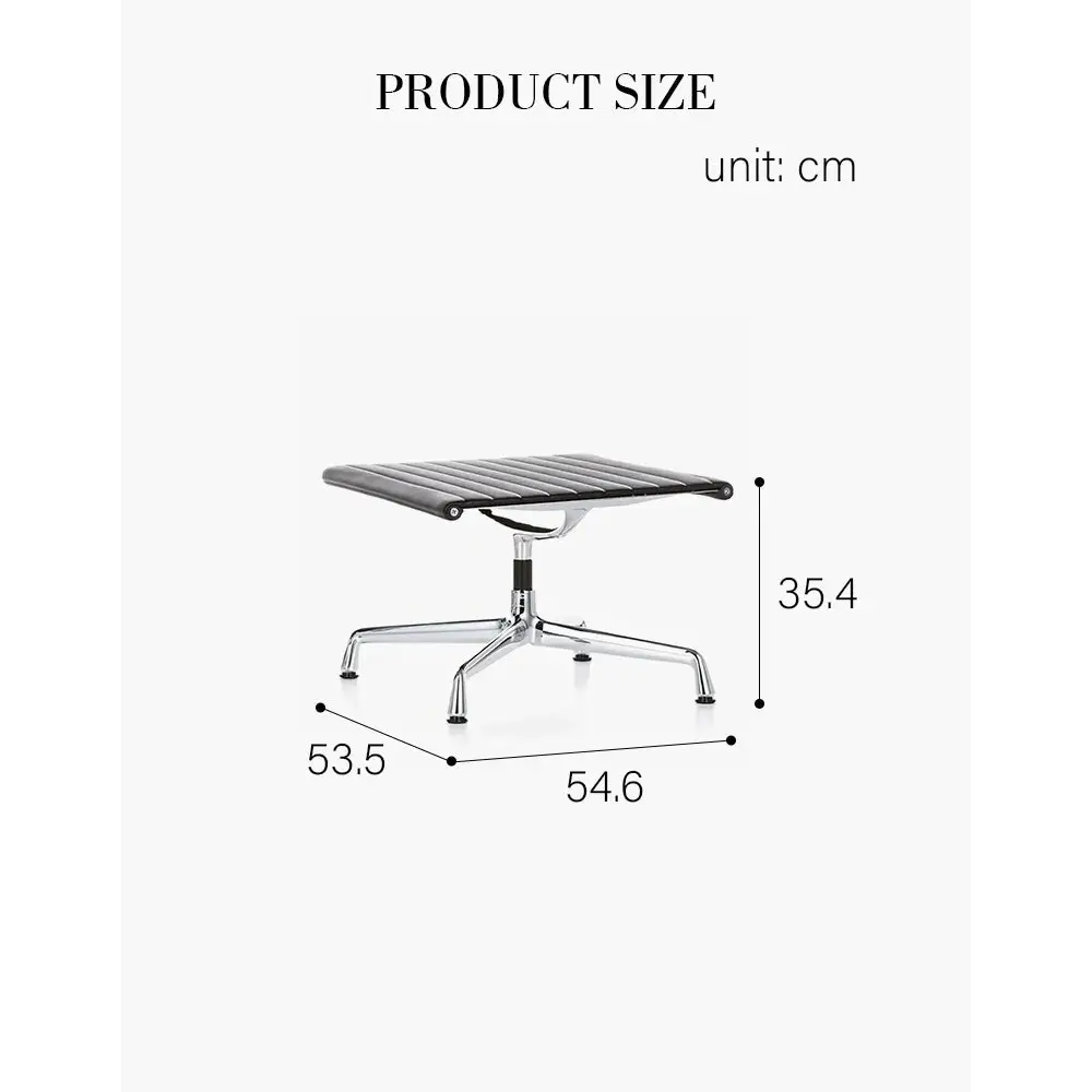 Lemos Swivel Lounge Chair With Pillow & Footstool - Swivel Chair