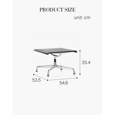 Lemos Swivel Lounge Chair With Pillow & Footstool - Swivel Chair