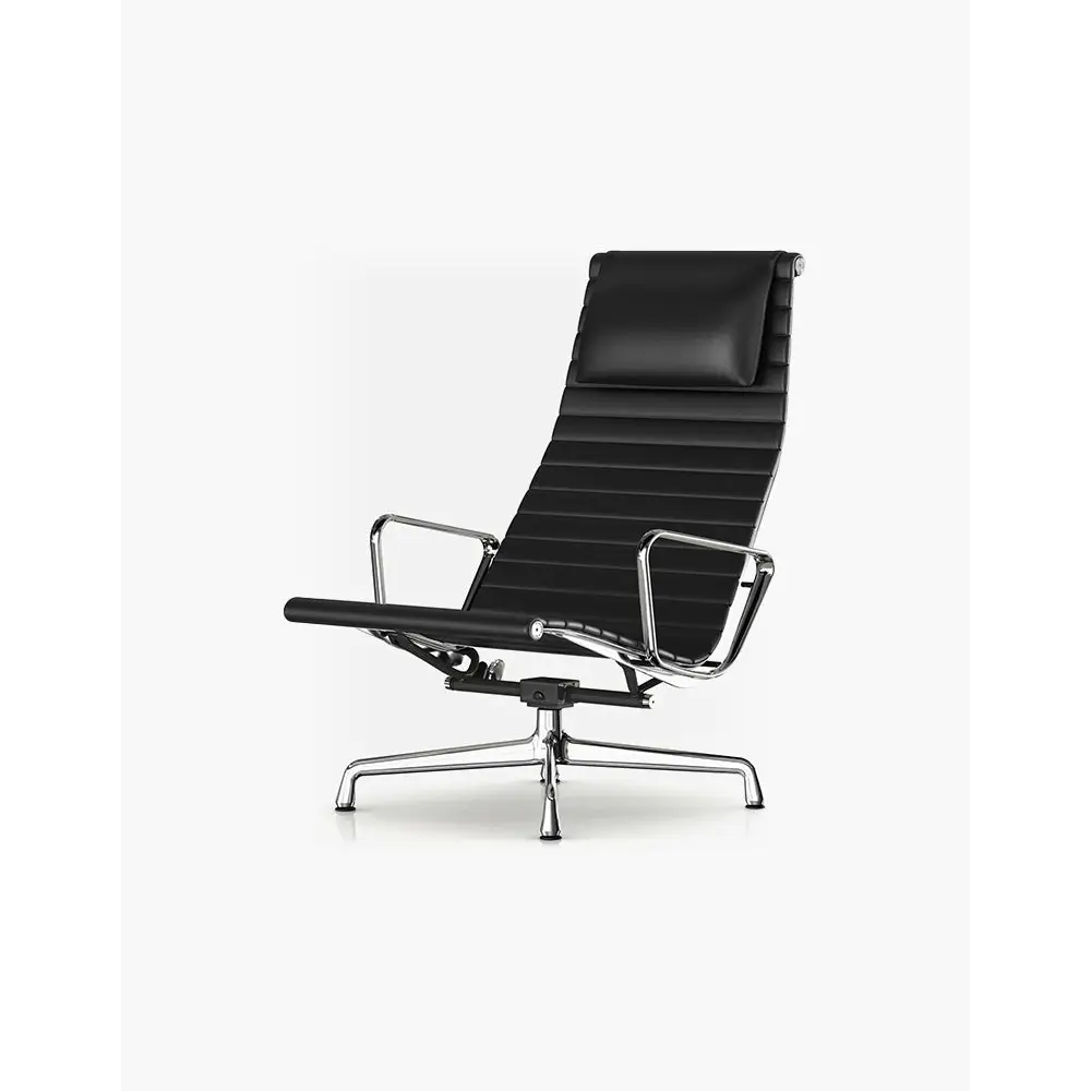 Lemos Swivel Lounge Chair With Pillow & Footstool - Swivel Chair