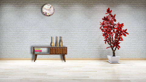 Chestnut Prism Sliding Chest of Drawers
