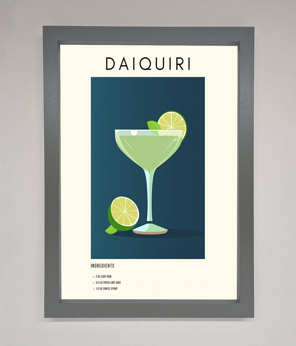 Lime Daiquiri Framed Poster