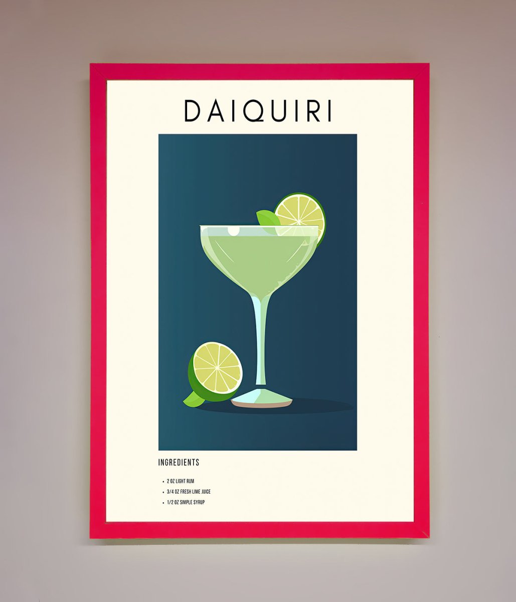 Lime Daiquiri Framed Poster