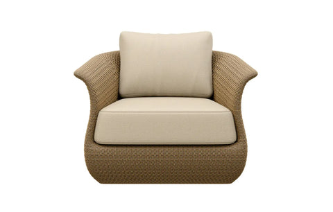 Linden Rattan 5-Seater Outdoor Sofa & Armchair Set with Teak Coffee Tables