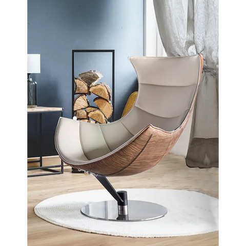 Lobster Lounge Chair White - Swivel Chair