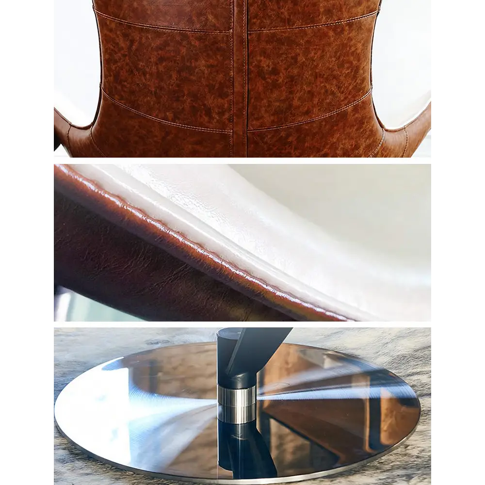 Lobster Lounge Chair White - Swivel Chair