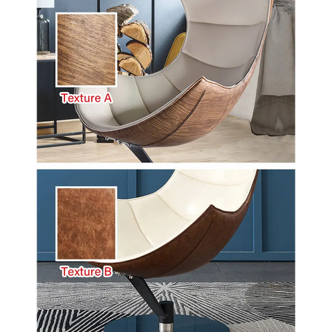 Lobster Lounge Chair White - Swivel Chair