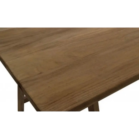 Long Trestle Table - Dark Wood