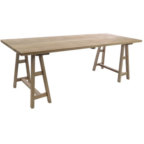 Long Trestle Table - Natural