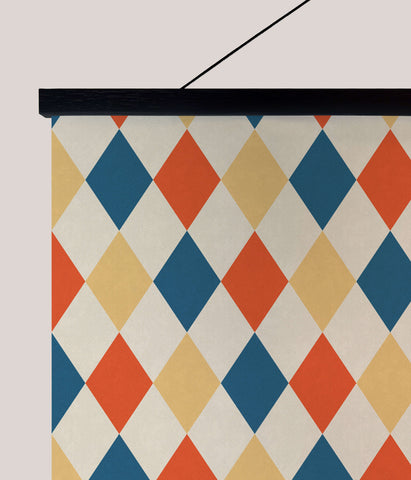 Harlequin Pattern Tapestry