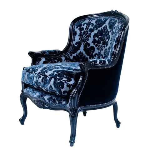 Louis Carved Arm Chair - Arm Chair