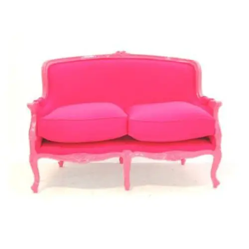 Louis French Rose Sofa - Sofa