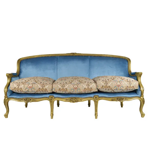 Louis French Rose Sofa - Sofa