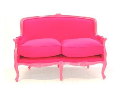 Louis French Rose Sofa