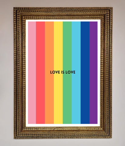Love Is Love Framed Print