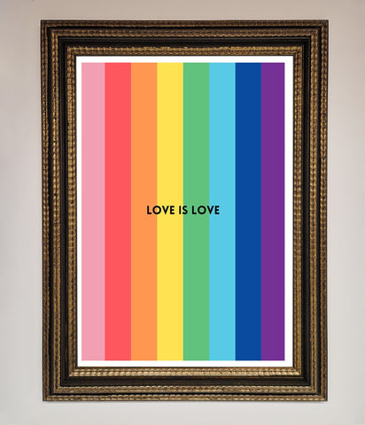 Love Is Love Framed Print