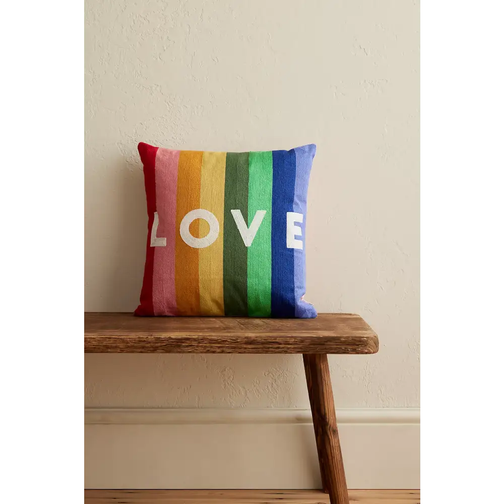 LOVE Needlepoint Cushion - Cushion