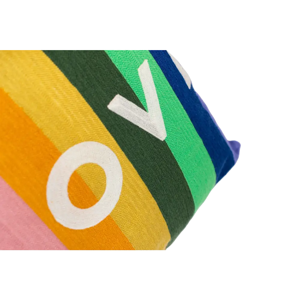 LOVE Needlepoint Cushion - Cushion