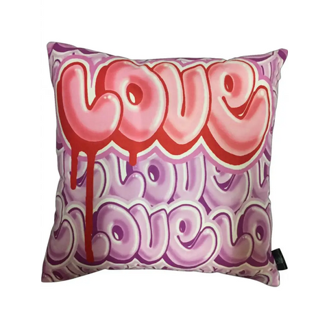 Loved Up Cushion - Cushion
