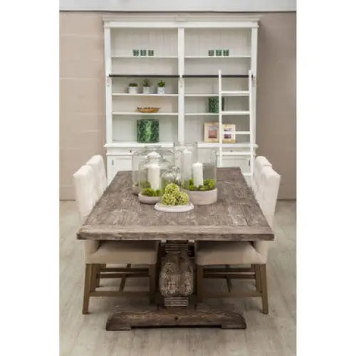 Lovina Recycled Pine Wood Dining Table