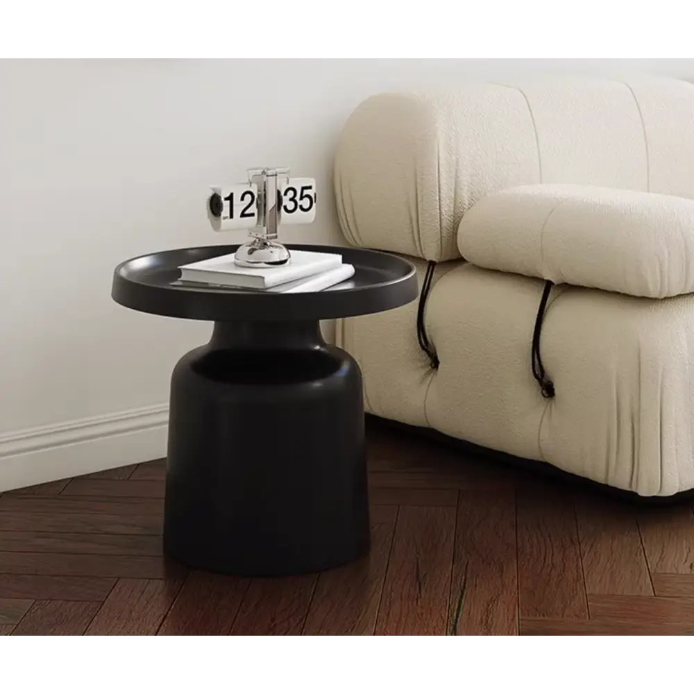 Lucas Coffee Table Set, White & Black｜ DC Concept