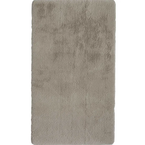 Luxury Fur Shaggy Rug – Ultra-Soft Geometric - 70X120 cm / Beige - Rugs