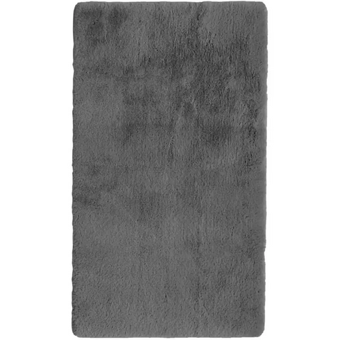 Luxury Fur Shaggy Rug – Ultra-Soft Geometric - 70X120 cm / Grey - Rugs