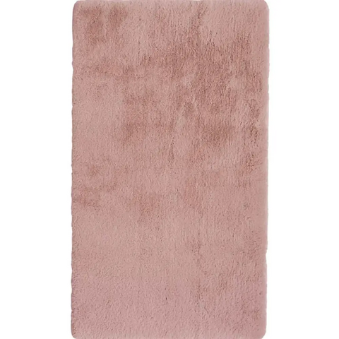 Luxury Fur Shaggy Rug – Ultra-Soft Geometric - 70X120 cm / Pink - Rugs