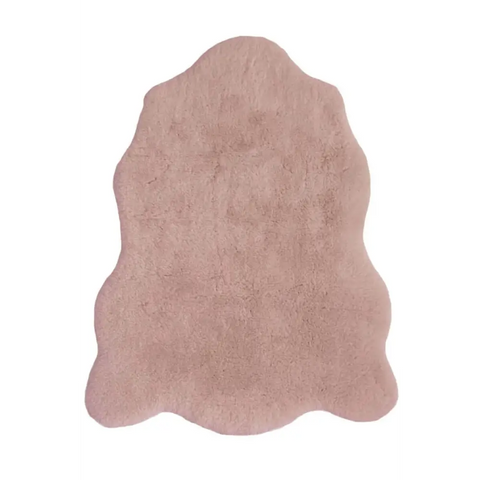 Luxury Fur Shaggy Rug – Ultra-Soft Geometric - 70X90 cm / Pink - Rugs