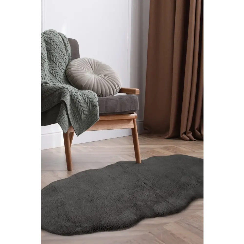 Luxury Fur Shaggy Rug – Ultra-Soft Geometric - Rugs