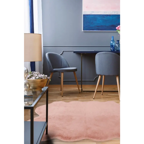 Luxury Fur Shaggy Rug – Ultra-Soft Geometric - Rugs