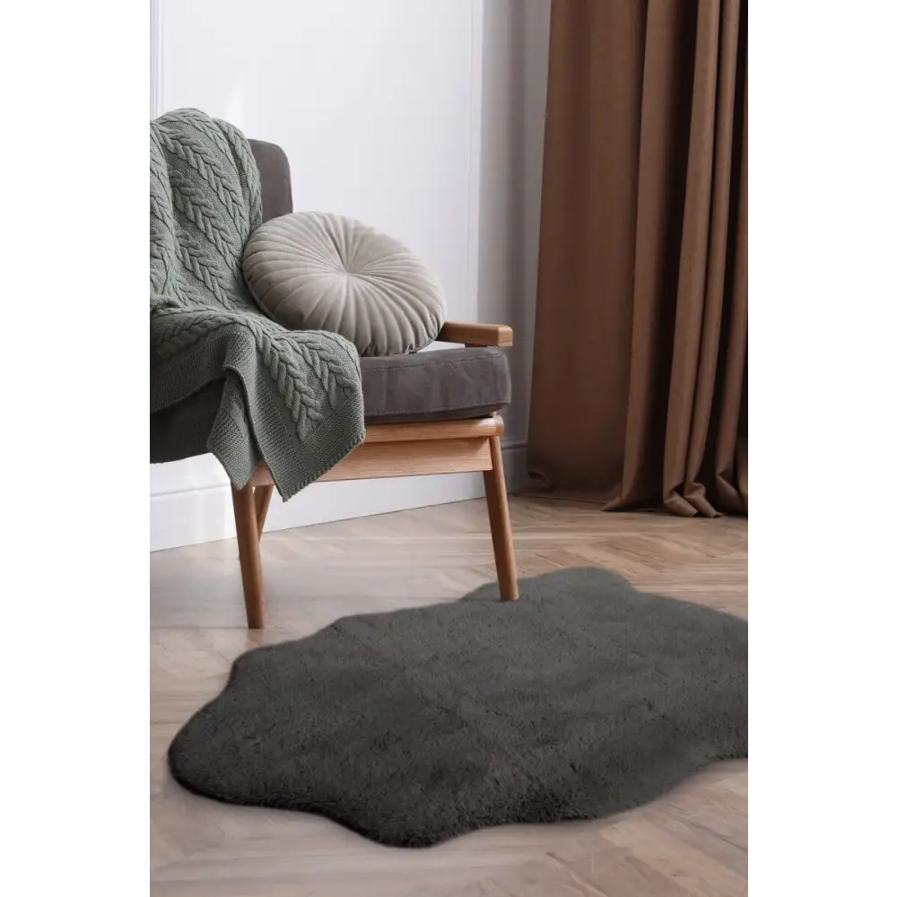 Luxury Fur Shaggy Rug – Ultra-Soft Geometric - Rugs