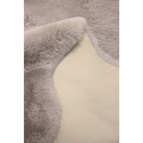 Luxury Fur Shaggy Rug – Ultra-Soft Geometric - Rugs