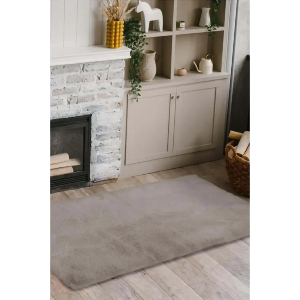 Luxury Natural Faux Fur Rug - Rugs