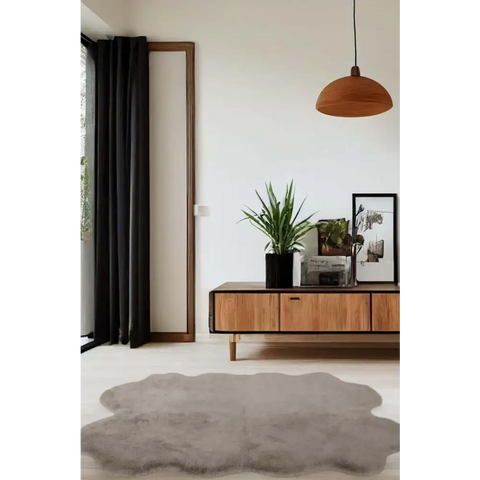 Luxury Natural Faux Fur Rug - Rugs
