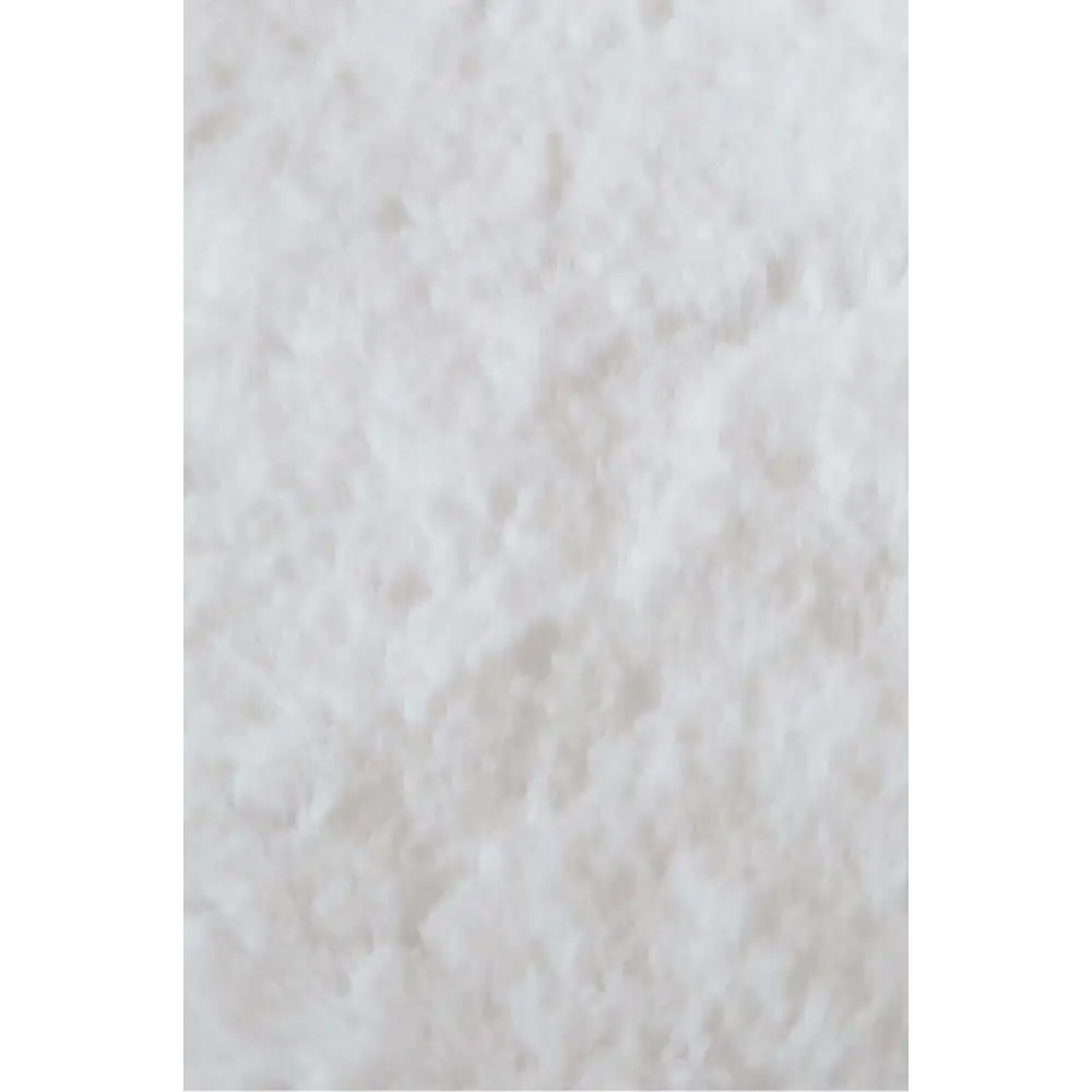 Luxury White Faux Fur Rug - Rugs