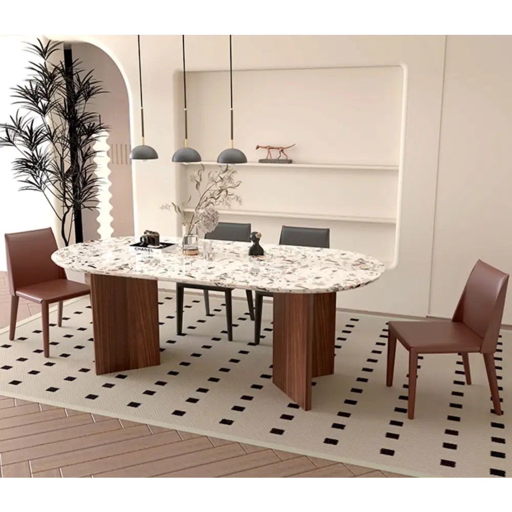 Lynette Dining Table Terrazzo