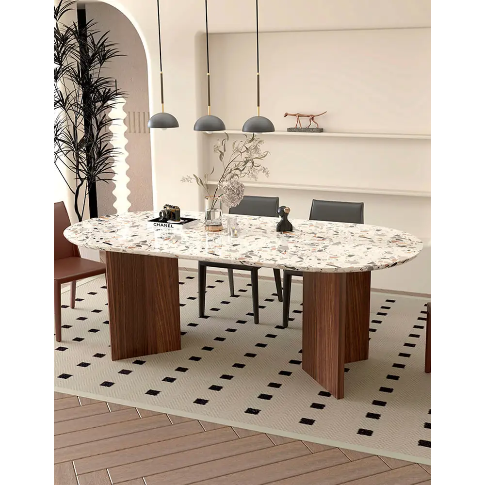 Lynette Dining Table Terrazzo