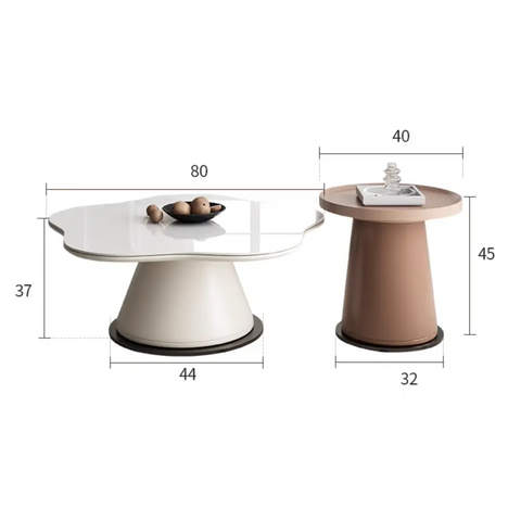 Lynn Blossoms Coffee Table Set｜ DC Concept