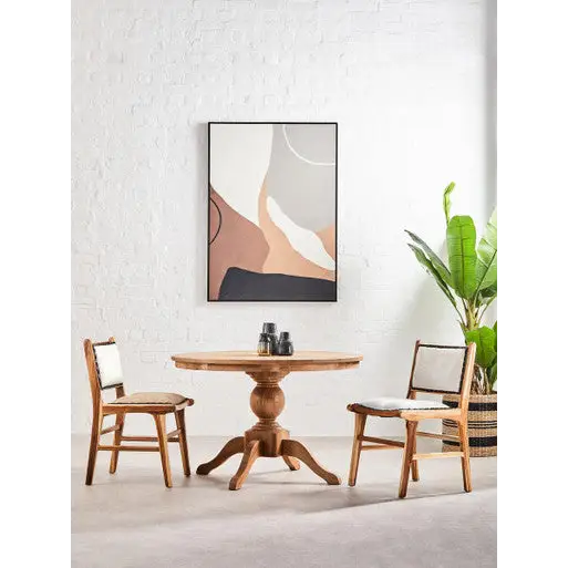 Lyon American Oak Wood Dining Table