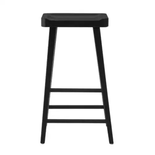 Lyon Black Bar Stool