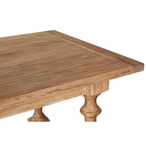 Lyon Whitewash Dining Table
